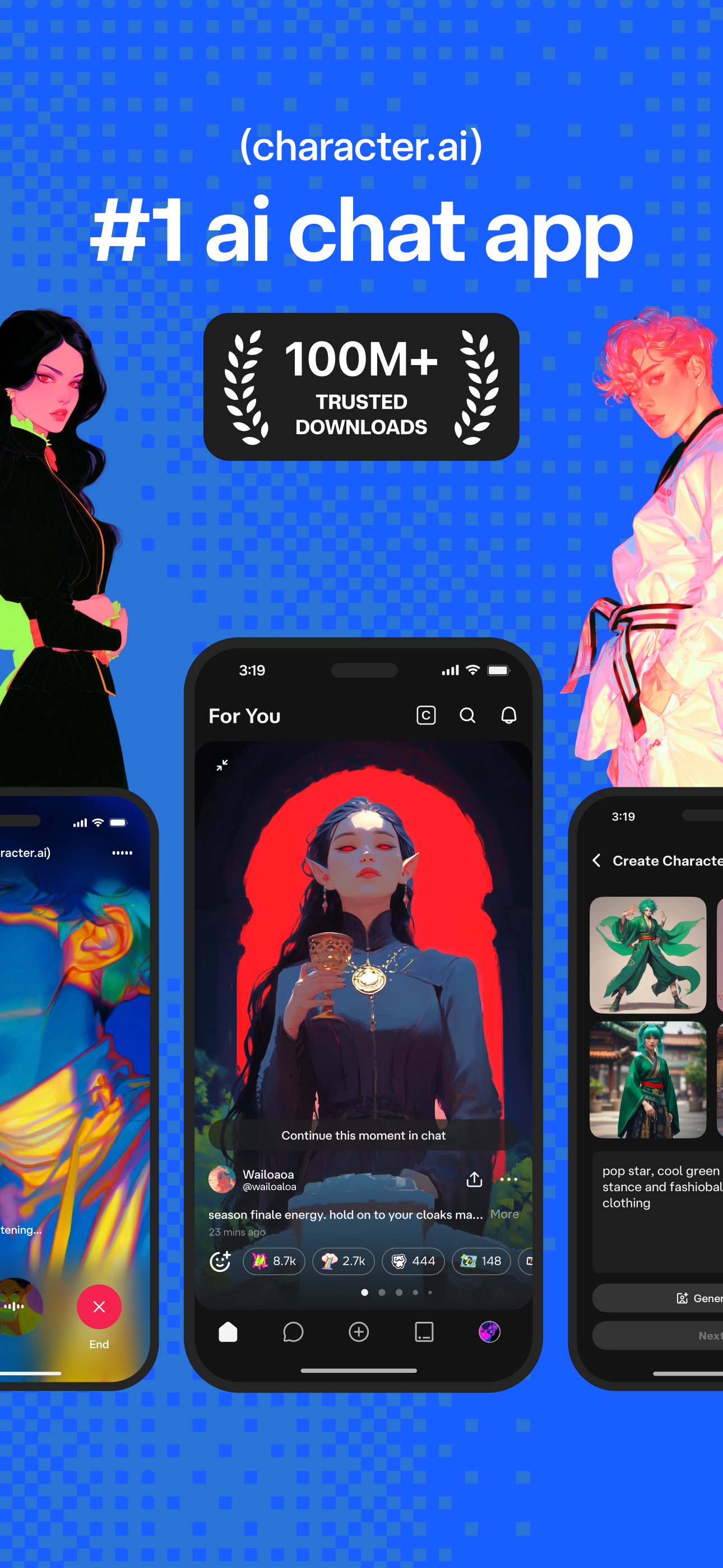 Character.AI screenshot 1