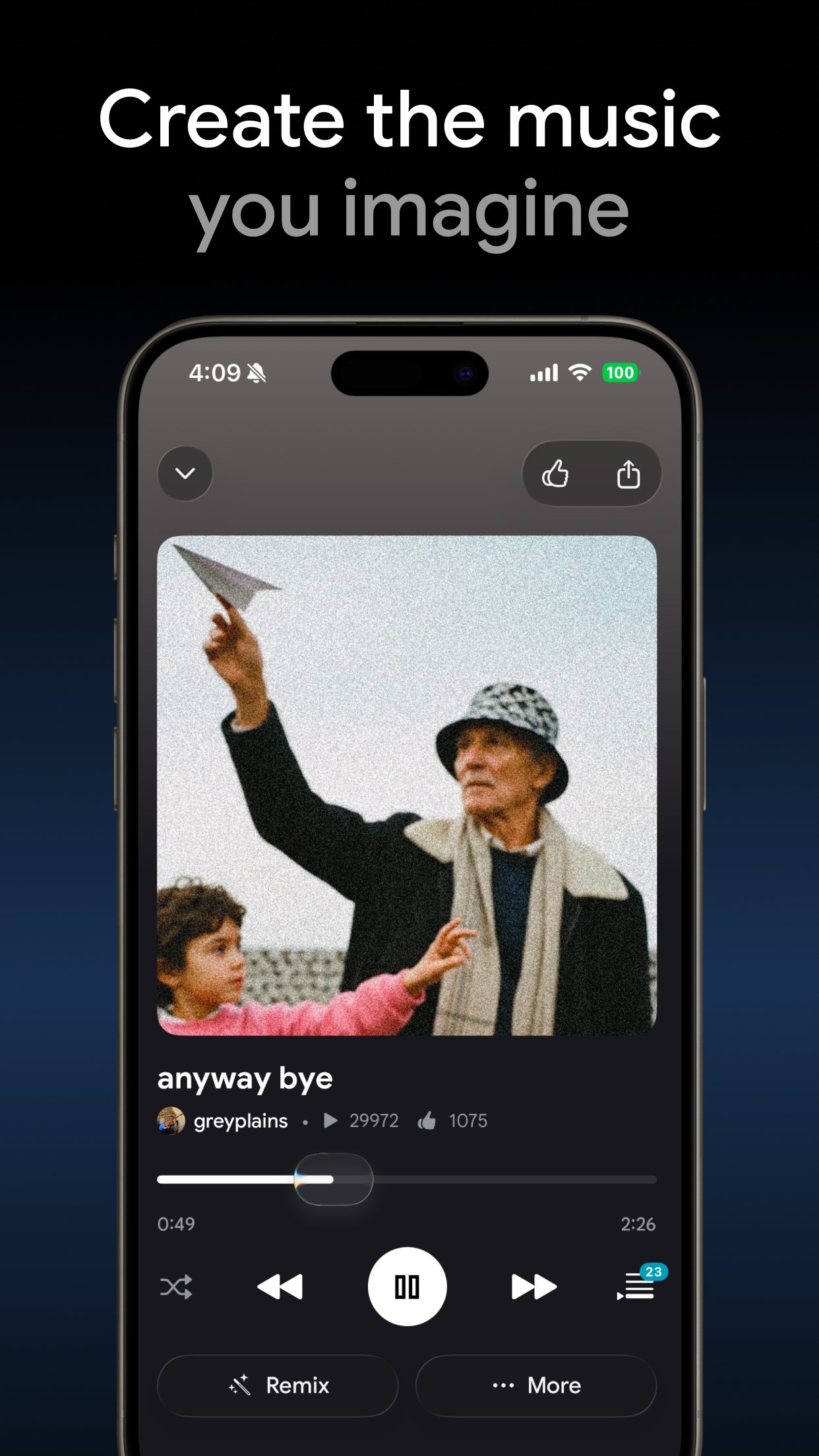 Google Flow Music screenshot 1