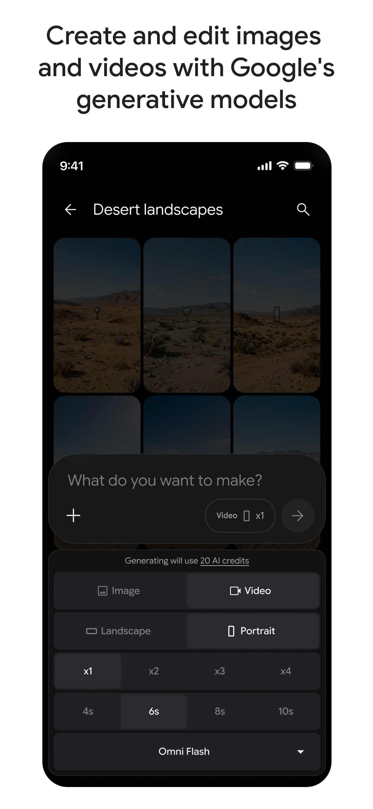 Google Flow screenshot 2