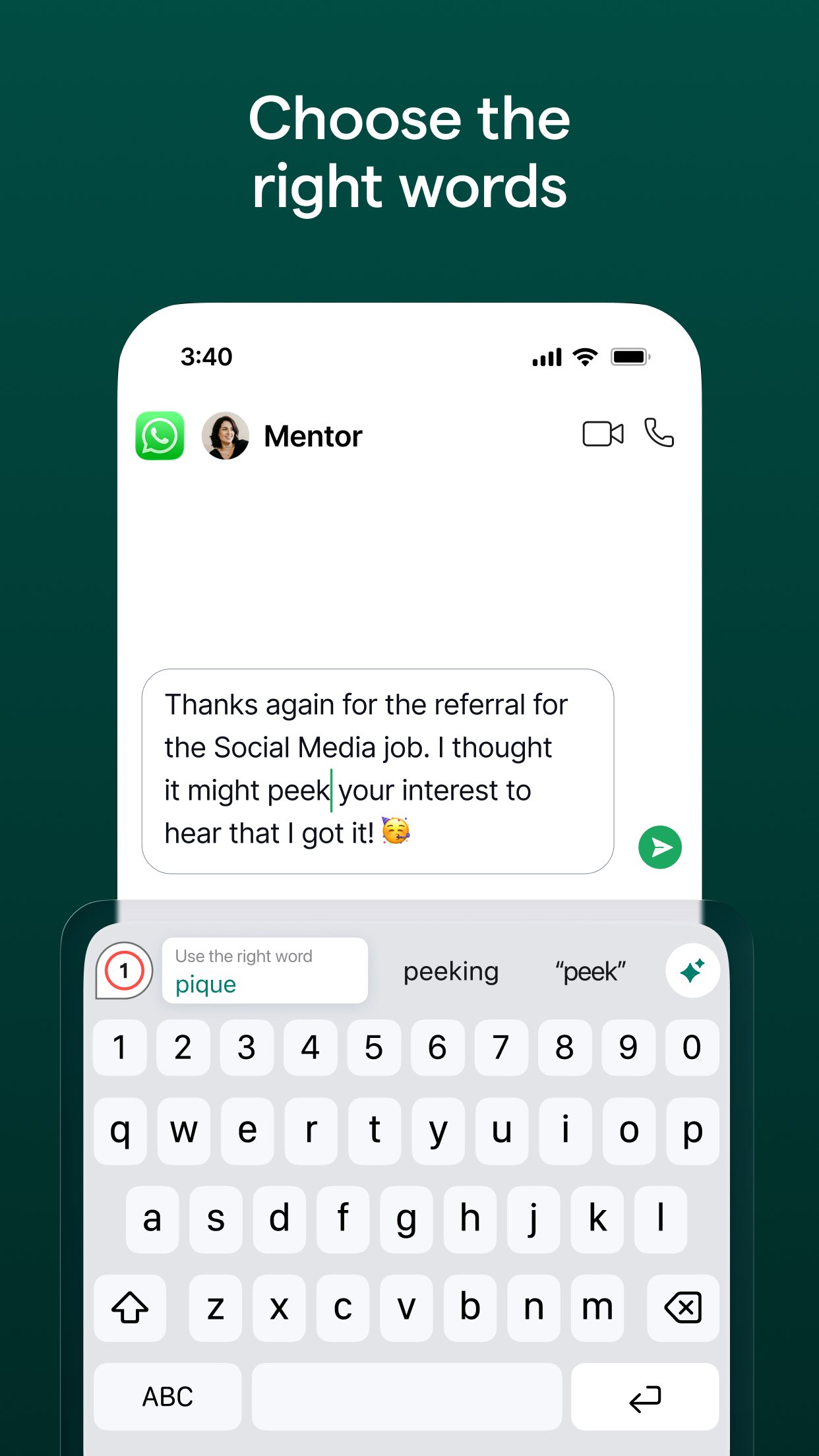 Grammarly screenshot 3