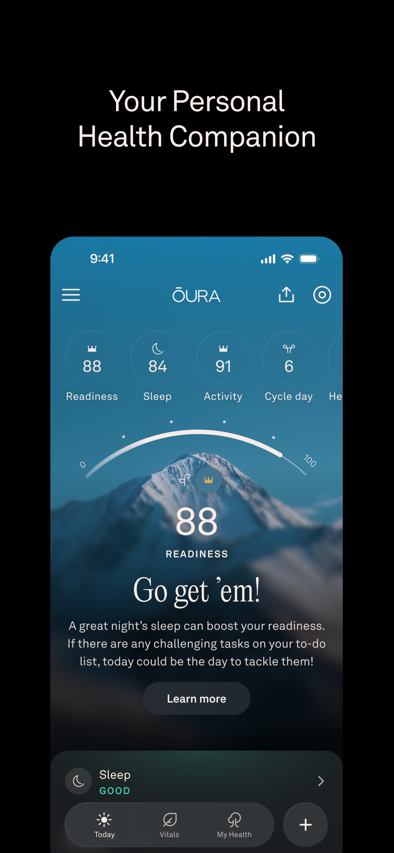 Oura screenshot 2