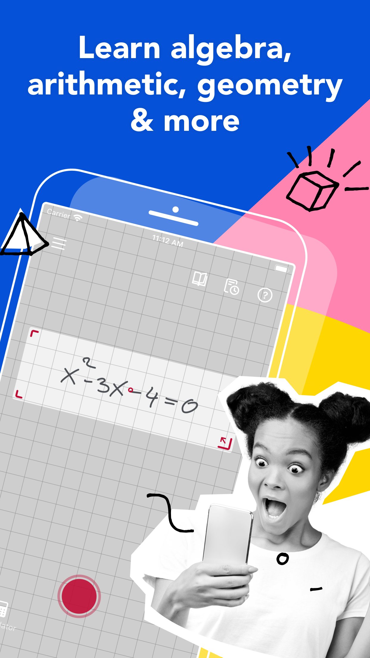 Photomath screenshot 1