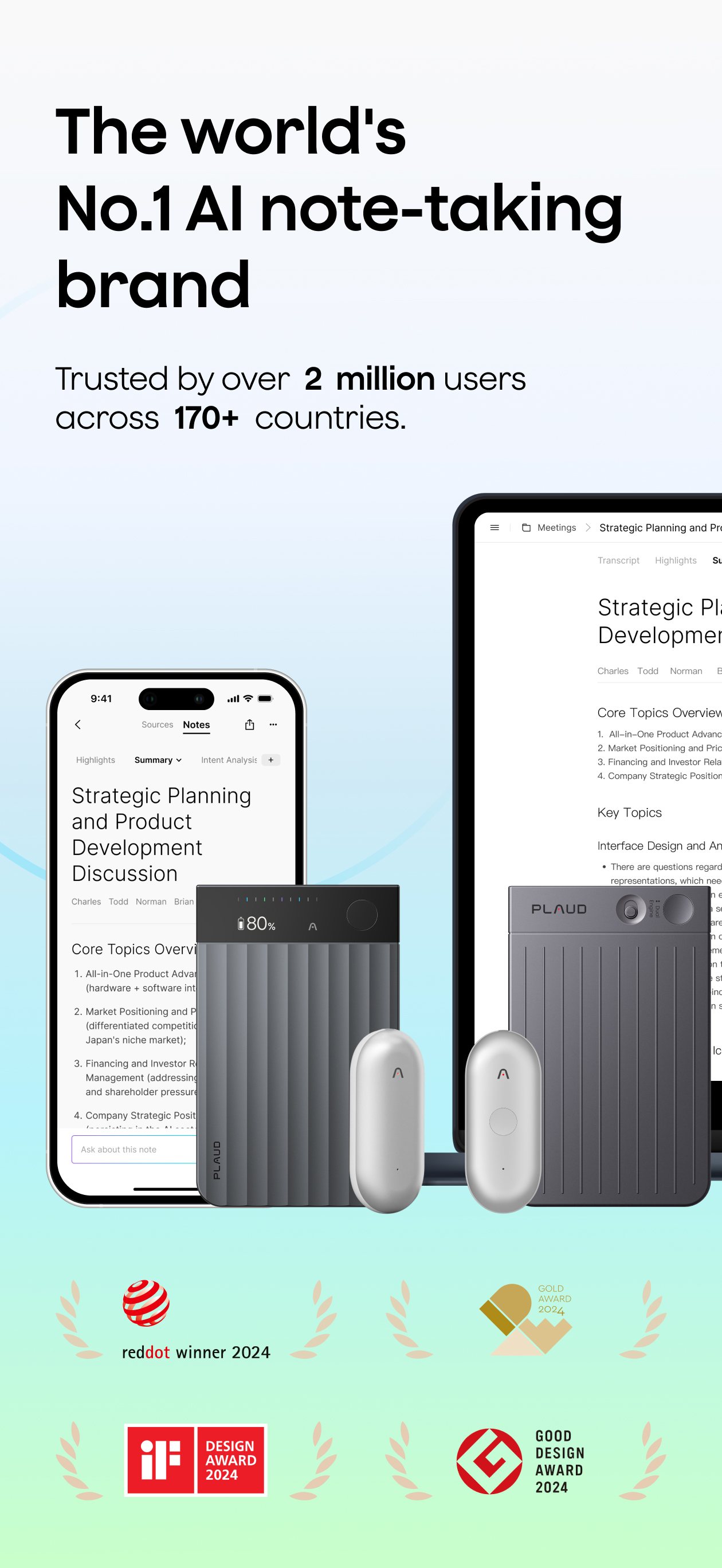 Plaud (NotePin S, Note Pro) screenshot 1