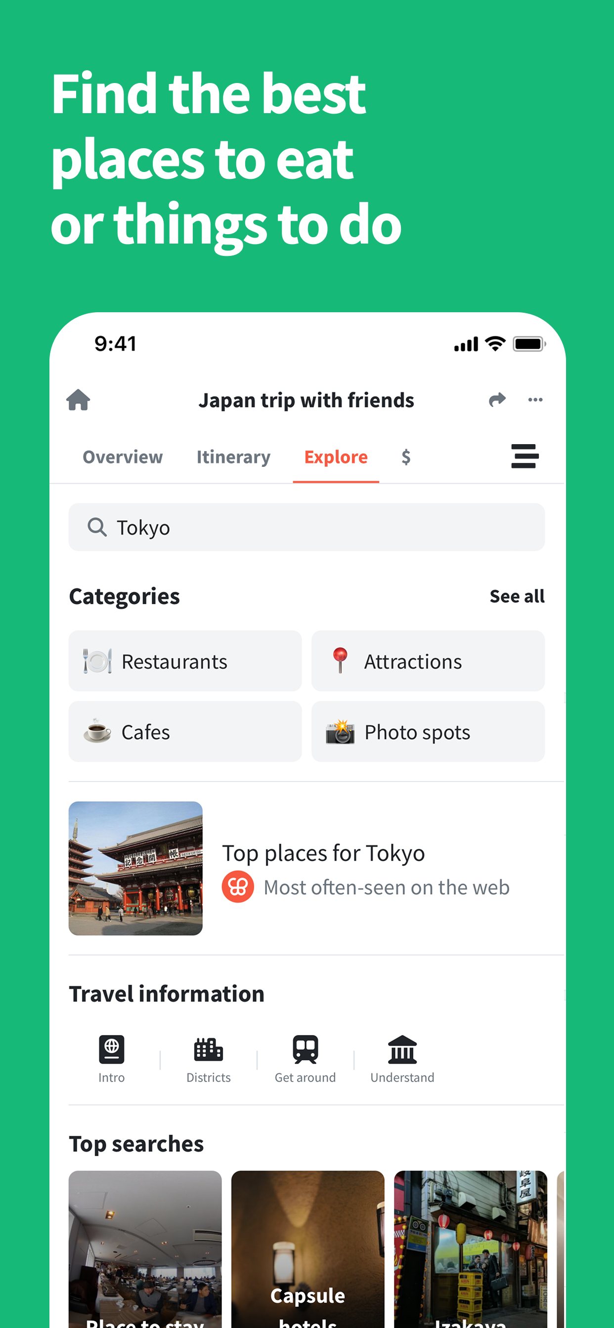 Wanderlog screenshot 6